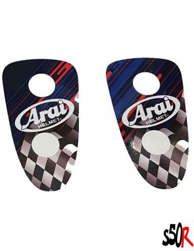Kit déco Pads stunt n°3 - Scoot 50 Racing