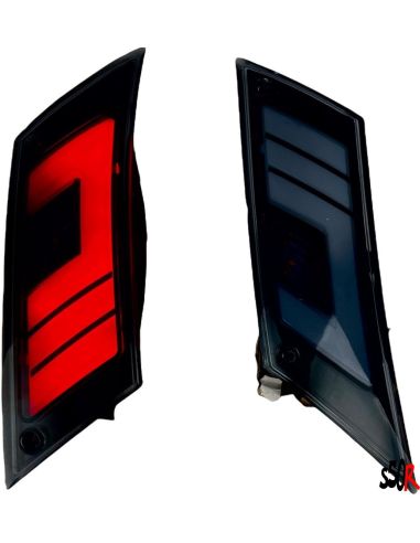 Clignotant arrière Piaggio Zip Led barre noir