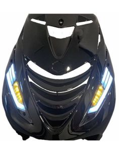 Clignotant avant Piaggio Zip Led barre noir 2