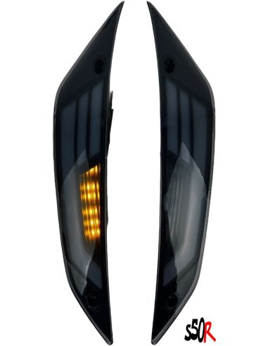 Clignotant avant Piaggio Zip Led barre noir