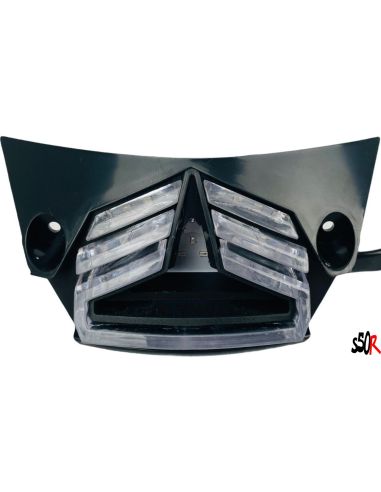 Feu arrière Led barre noir Piaggio Zip