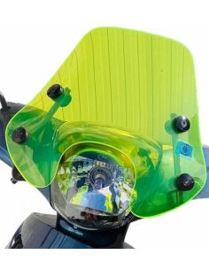 Bulle jaune fluo sport Piaggio Zip 2