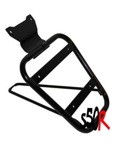 chalette arriere Piaggio Zip 2t et 4t - noir brillant
