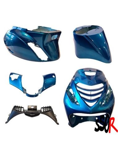 Kit carénage Piaggio Zip - Sp - bleu ELECTRIQUE brillant