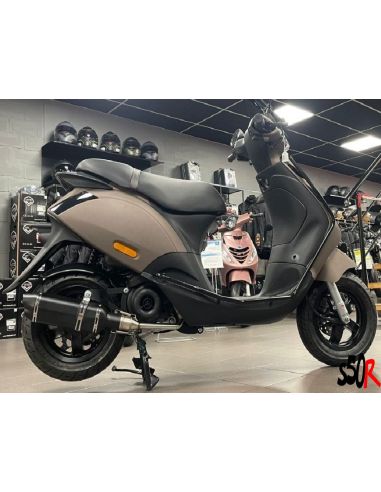 Pot d'échappement pour piaggio zip 4t iget 2018-2021