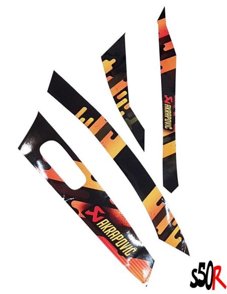 Kit déco ZIP SP n°4 - Scoot 50 Racing