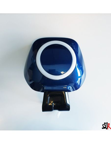 Dosseret passager universel Piaggio Zip - Bleu 2t et 4t à LED !!