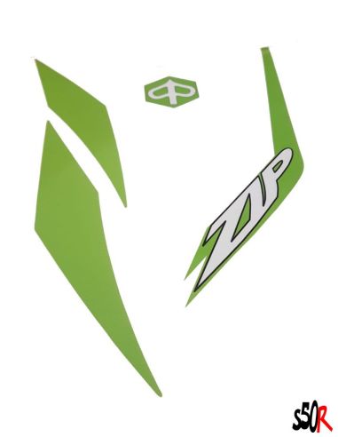 Kit déco ZIP SP complet - Vert - Scoot 50 Racing