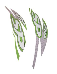 Kit déco ZIP SP complet - Vert - Scoot 50 Racing