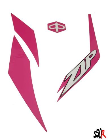 Kit déco ZIP SP complet - Rose - Scoot 50 Racing
