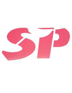 AUTOCOLLANT "SP" zip sp rose fluo