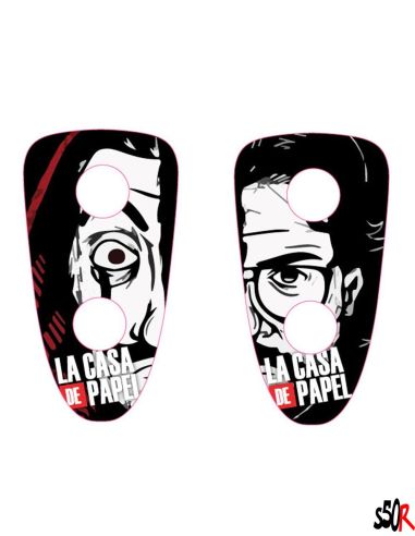 Kit déco Pads stunt n°39 - Scoot 50 Racing