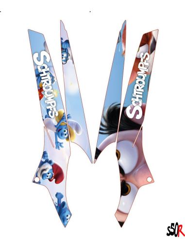 Kit déco MBK Booster n°20 - Scoot 50 Racing