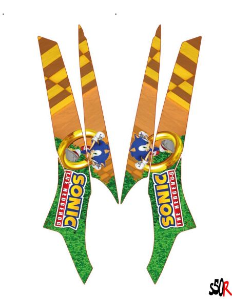 Kit déco MBK Booster n°26 - Scoot 50 Racing