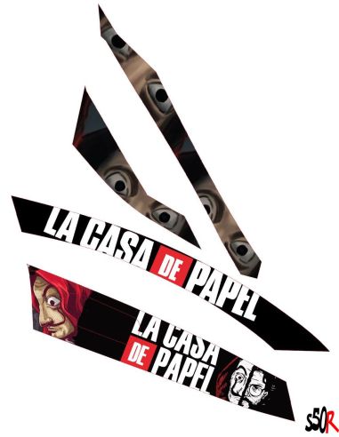 Kit déco ZIP SP n°10 - Scoot 50 Racing