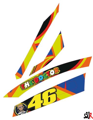 Kit déco ZIP SP n°16 - Scoot 50 Racing