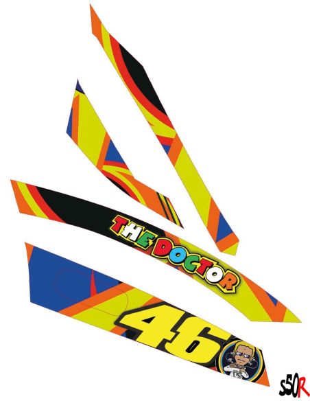 Kit déco ZIP SP n°16 - Scoot 50 Racing