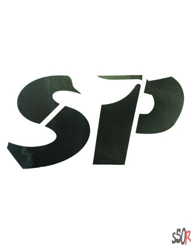 AUTOCOLLANT "SP" zip sp noir