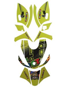 Kit déco Zip Origine n°2 - Scoot 50 Racing 2