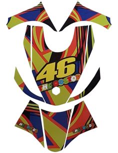 Kit déco Zip Origine n°8 - Scoot 50 Racing