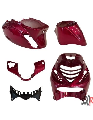Kit carénage Piaggio Zip - Sp - Rouge candy