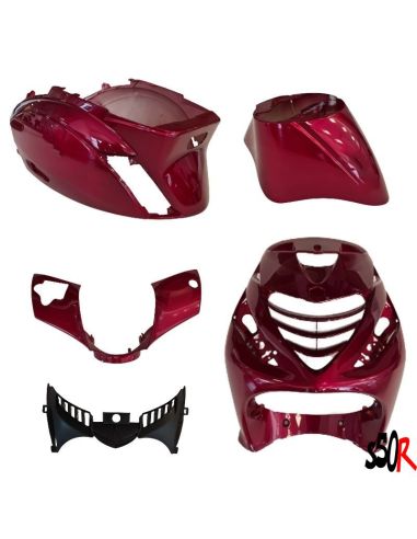 Kit carénage Piaggio Zip - Sp - Rouge candy