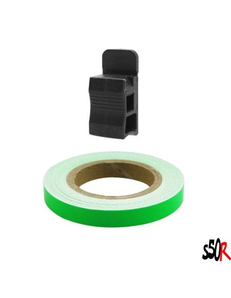 LISERET DECO "VERT FLUO"  - Scoot 50 Racing