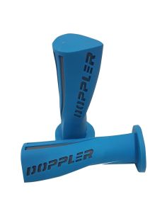 Poignée Duppler bleu - Scoot 50 Racing