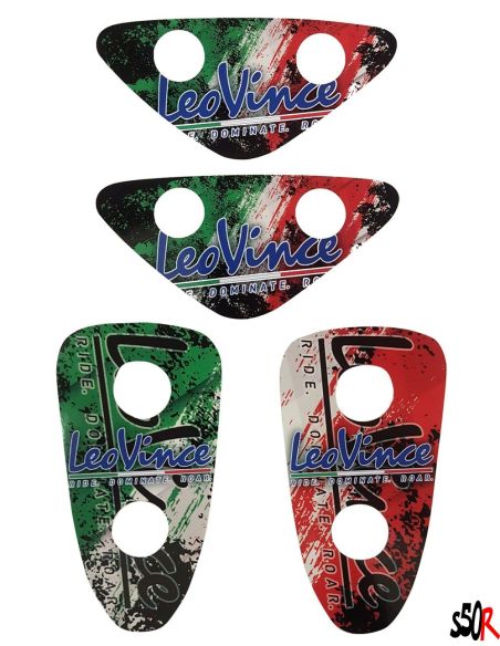 Kit déco Pads stunt n°44 - Scoot 50 Racing