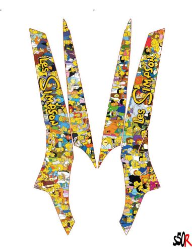 Kit déco MBK Booster n°25 - Scoot 50 Racing