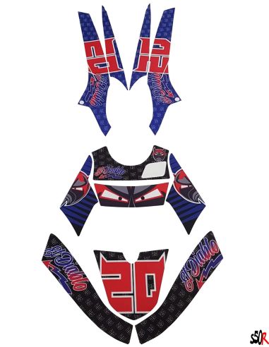 Kit déco MBK Booster n°30 - Scoot 50 Racing