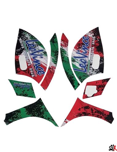 Kit déco Zip Origine n°12 - Scoot 50 Racing