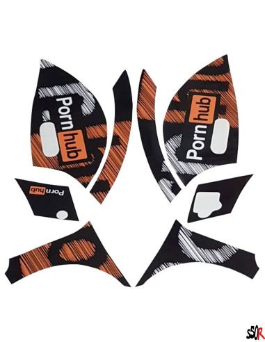 Kit déco Zip Origine n°13 - Scoot 50 Racing