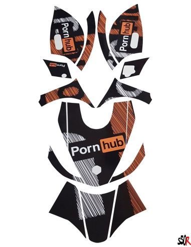 Kit déco Zip Origine n°13 - Scoot 50 Racing