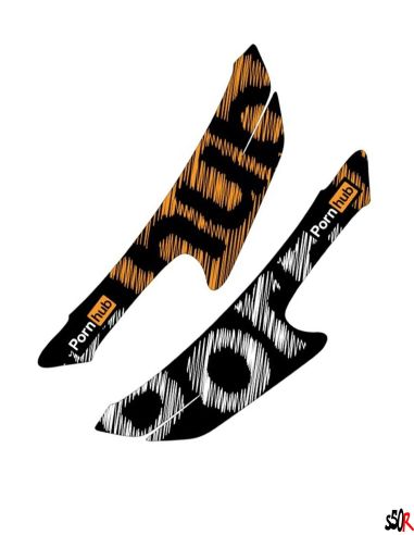 Kit déco MBK Stunt n°45 - Scoot 50 Racing