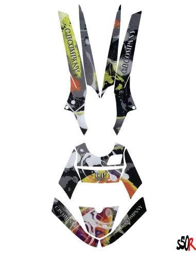 Kit déco MBK Booster n°33 - Scoot 50 Racing