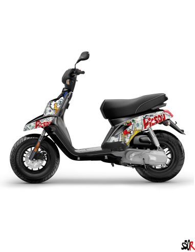 Kit déco MBK Booster n°34 - Scoot 50 Racing