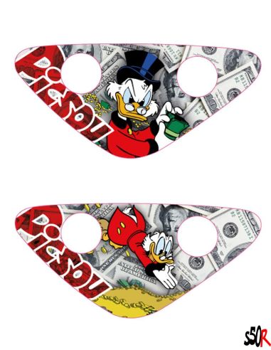 Kit déco Pads stunt n°46 - Scoot 50 Racing