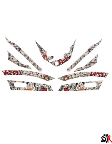 Kit déco ZIP SP n°26 - Scoot 50 Racing