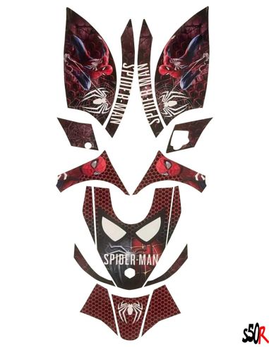 Kit déco Zip Origine n°17 - Scoot 50 Racing