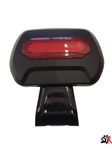 Piaggio Zip DOSSERET PASSAGER UNiVERSEL  noir mat 2t et 4t - Scoot 50 Racing