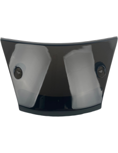Cabochon feu arrière noir Piaggio Zip 2t et 4t 2