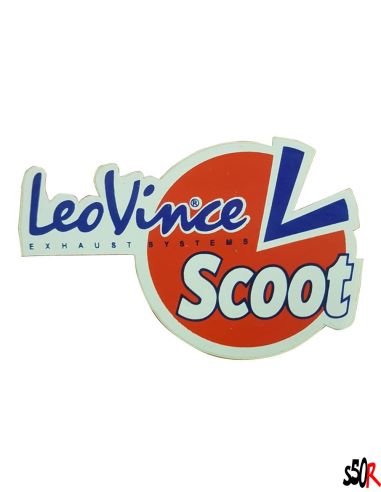 Autocollant LeoVince origine - Scoot - Scoot 50 Racing