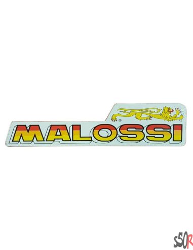 Autocollant Malossi origine - dégradé - Scoot 50 Racing