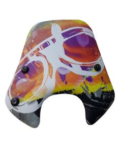 Bulle personnalisée n°10 Piaggio Zip 2t et 4t - Scoot 50 Racing
