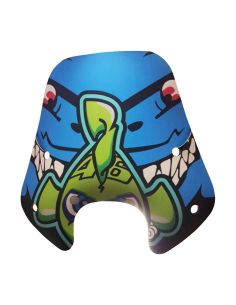 Bulle personnalisée n°11 Piaggio Zip 2t et 4t - Scoot 50 Racing