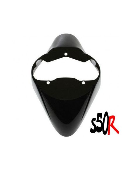 garde boue avant Piaggio Zip 2t et 4t - noir brillant