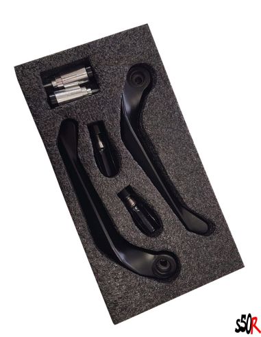 Paire de leviers de frein et d'embrayage - Scoot 50 Racing