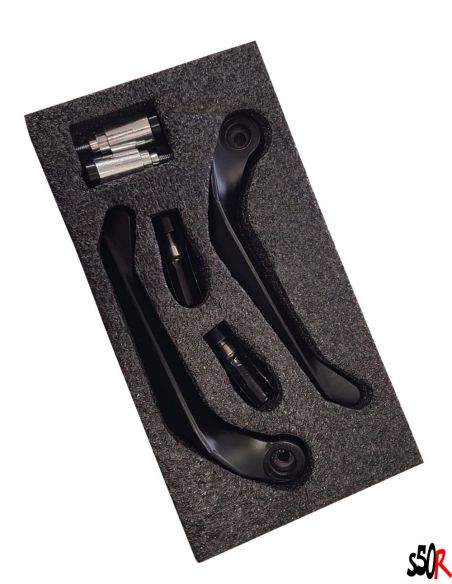 Paire de leviers de frein et d'embrayage - Scoot 50 Racing