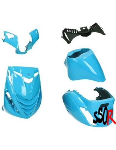 Kit carénage Piaggio Zip - Sp - Bleu Porsche GT-3